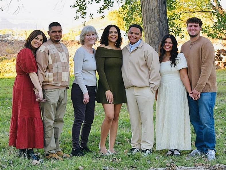 The Lozano family standing together outdoors — Lozano Handyman Services is a family-owned business in Southern Utah